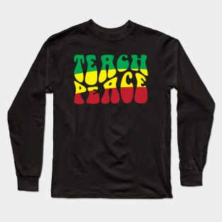 Teace Peace Long Sleeve T-Shirt